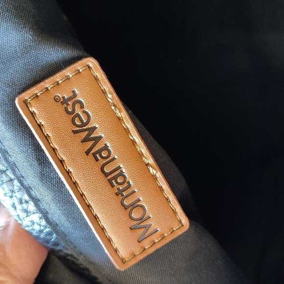 Montana West PU pebble leather black hobo bag with extra zip pouch - Picture 9 of 11